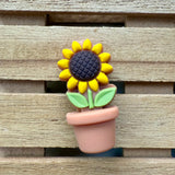 Flower in Pot Needle Stoppers