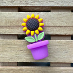 Flower in Pot Needle Stoppers