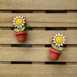 Flower in Pot Needle Stoppers