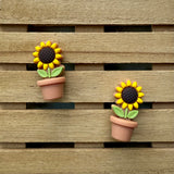 Flower in Pot Needle Stoppers
