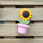 Flower in Pot Needle Stoppers