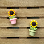 Flower in Pot Needle Stoppers