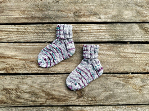 Baby Socks Size 0-3 Months - Pair 8