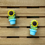 Flower in Pot Needle Stoppers