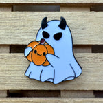 4 Ghost Enamel Pins