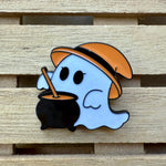 4 Ghost Enamel Pins