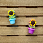 Flower in Pot Needle Stoppers