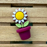 Flower in Pot Needle Stoppers