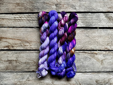 “Purple Love” Mini Skein Set