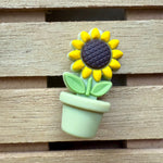 Flower in Pot Needle Stoppers