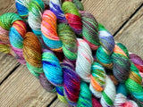 “Lucky Snow Sheep 2026-06" Mini Skein