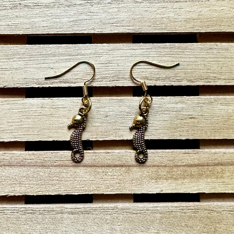 Pair of Seahorse Earrings